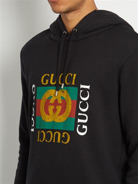 gucci pullover black|cheapest Gucci hoodie.